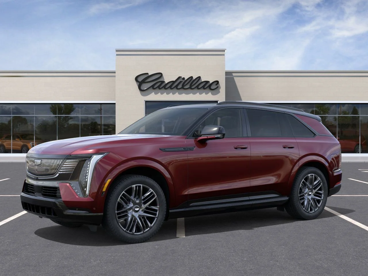 New 2026 Black Cherry Tintcoat Cadillac Premium Sport image 2