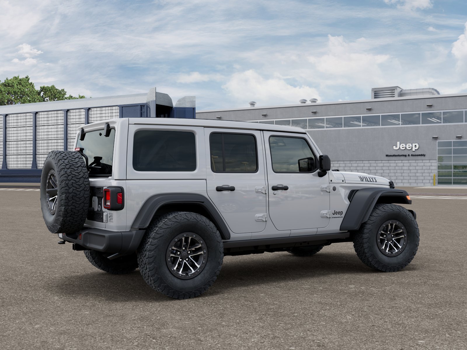 New 2026 Jeep Wrangler Willys 4D Sport Utility