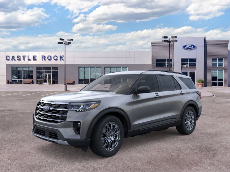 New 2026 Carbonized Gray Metallic Ford Active image 1