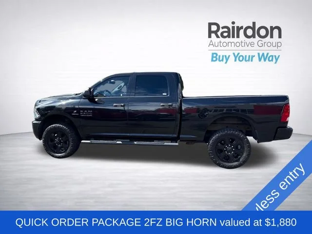Used 2016 Brilliant Black Crystal Pearlcoat Ram Big Horn image 4