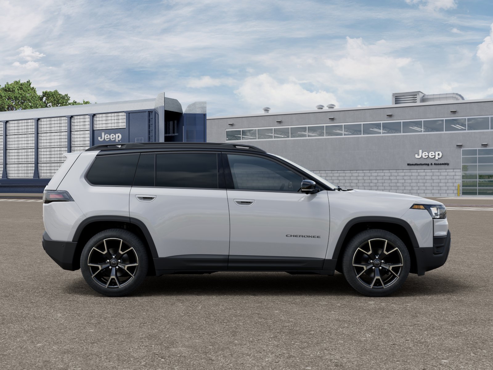New 2026 Bright White Clear-Coat Exterior Paint Jeep Overland image 12