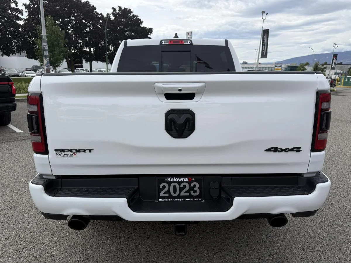Used 2023 White RAM Sport 4x4 Crew Cab 5