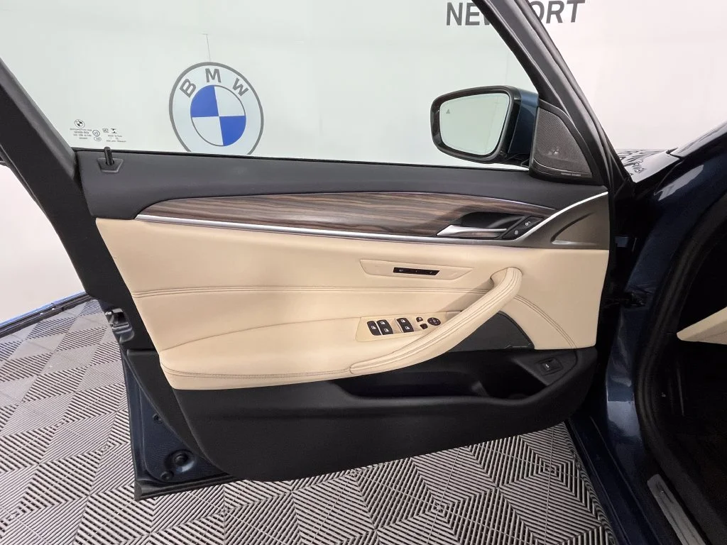 Certified Used 2023 Blue Metallic BMW 540i xDrive image 28