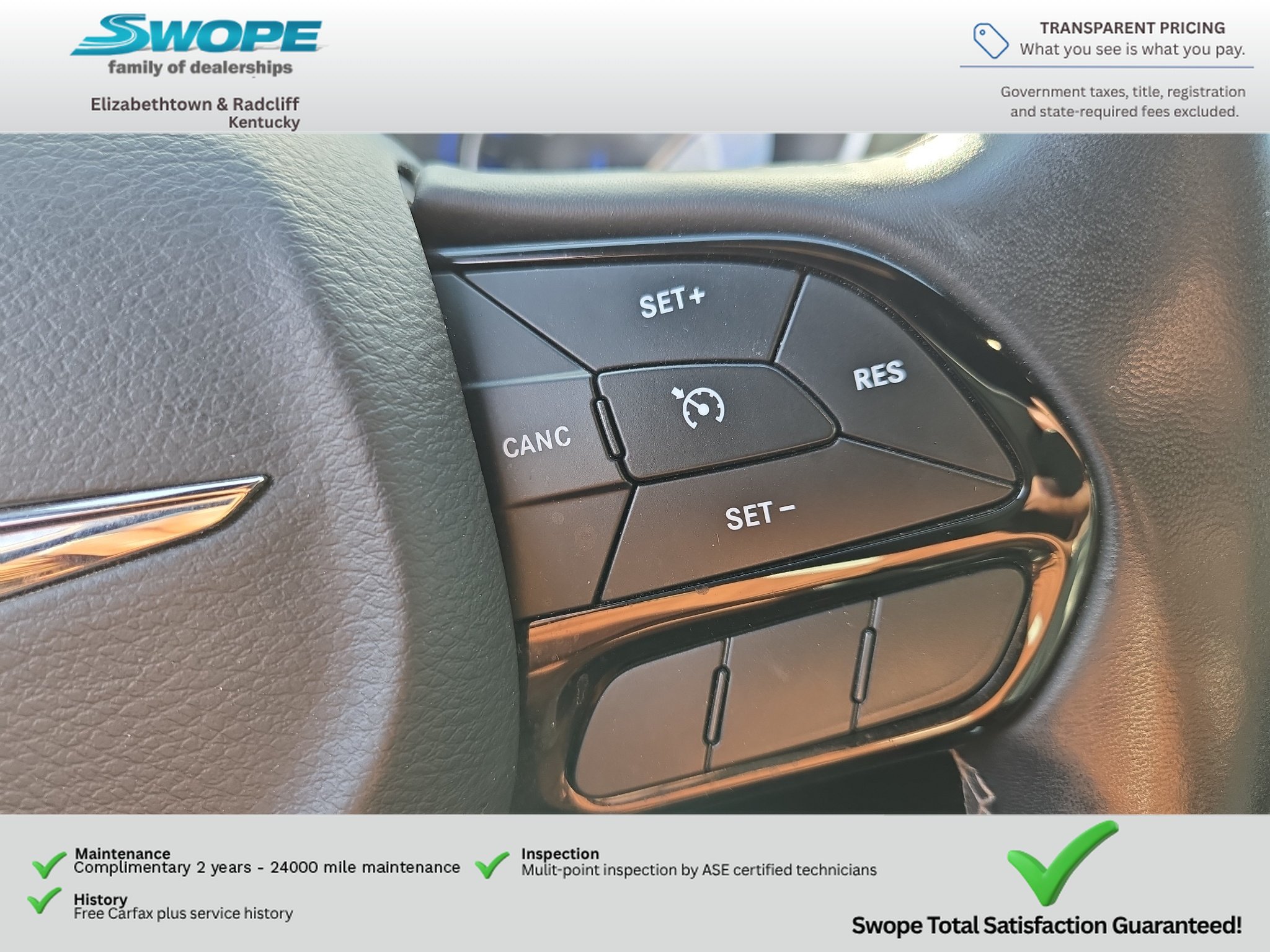 Used 2018 Granite Crystal Metallic Clearcoat Chrysler Touring L image 18