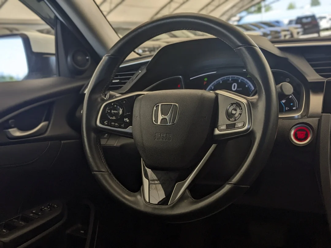 Used 2021 White Honda EX - - FWD - Sunroof - Heated Mirrors - Keyless Entry - Smart Device Integration & More! image 16