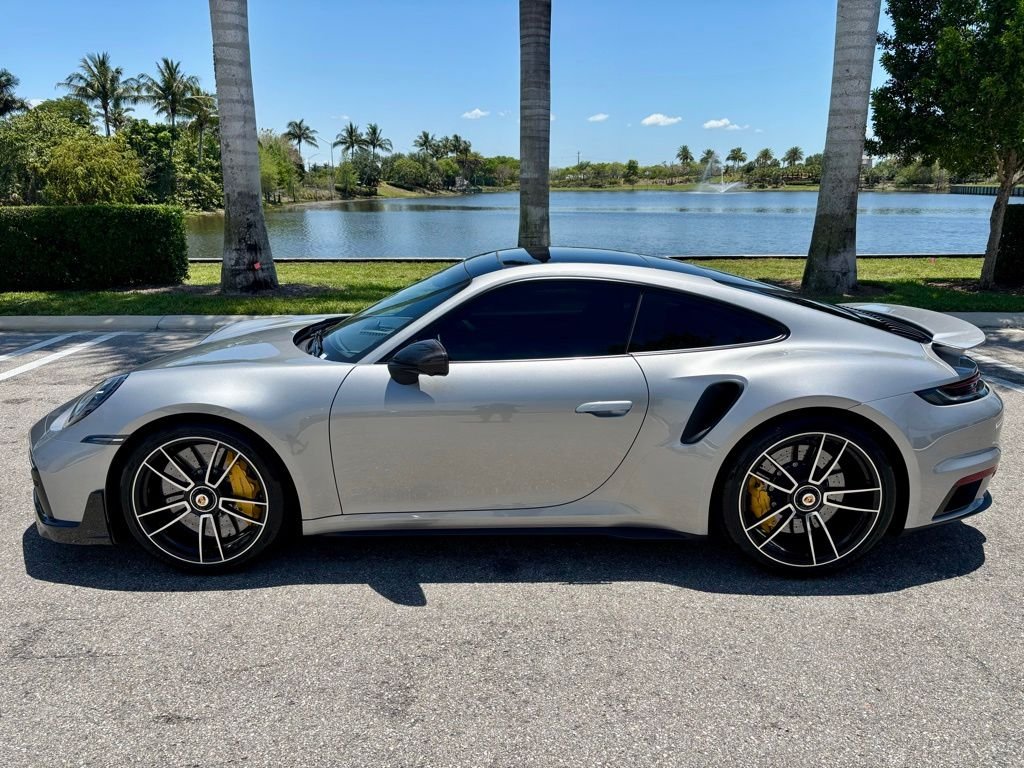 Used 2021 Silver Porsche Turbo S image 10