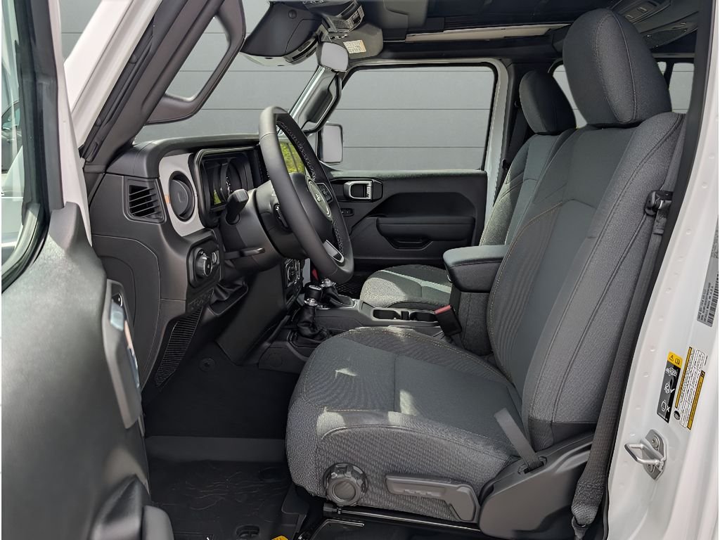 New 2026 Bright White Clear-Coat Exterior Paint Jeep Sport S image 16