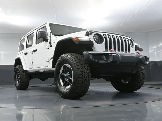 Used 2019 White Jeep Unlimited Rubicon image 47