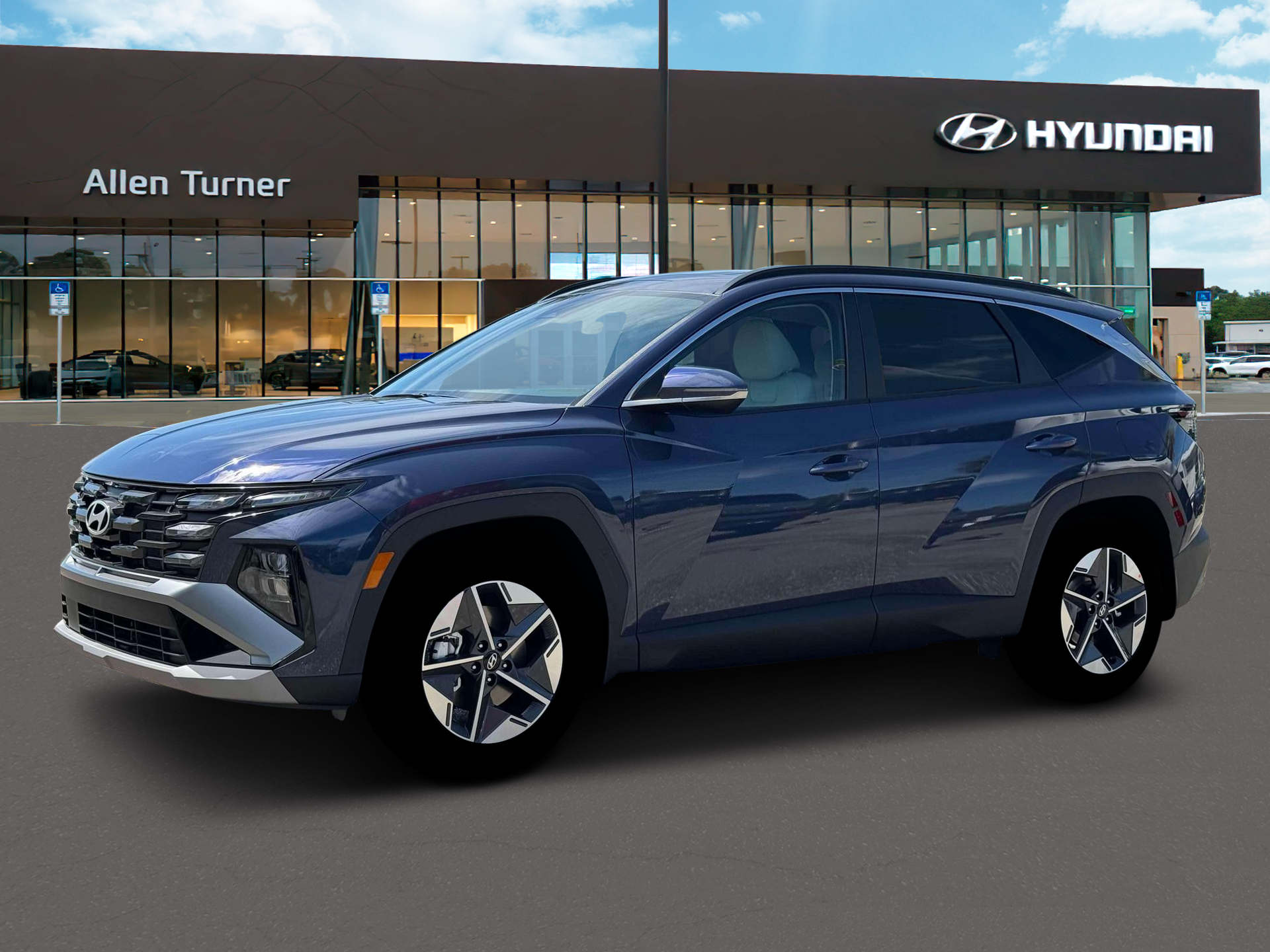 New 2026 Atlantis Blue Hyundai SEL Premium FWD image 2