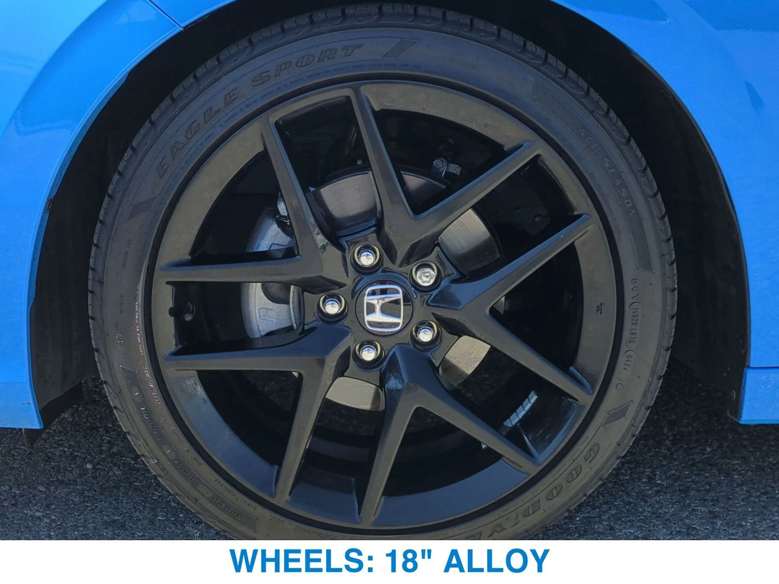 Certified Used 2024 Blue Honda Sport image 11