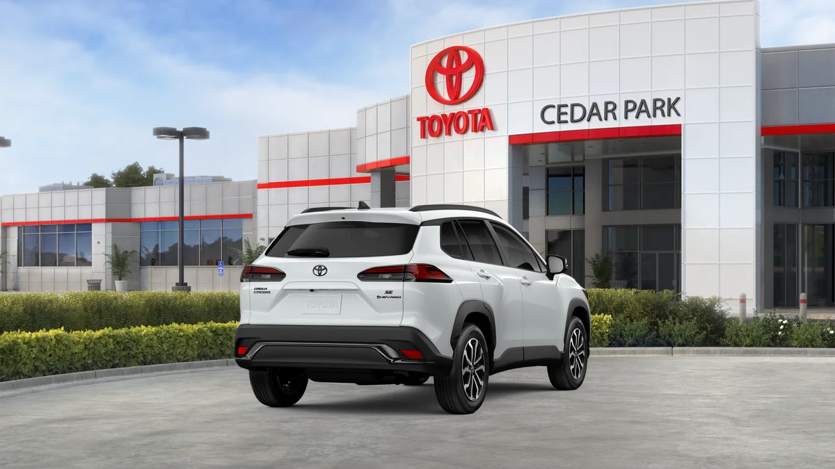 New 2026 Wind Chill Pearl Toyota Hybrid SE image 9
