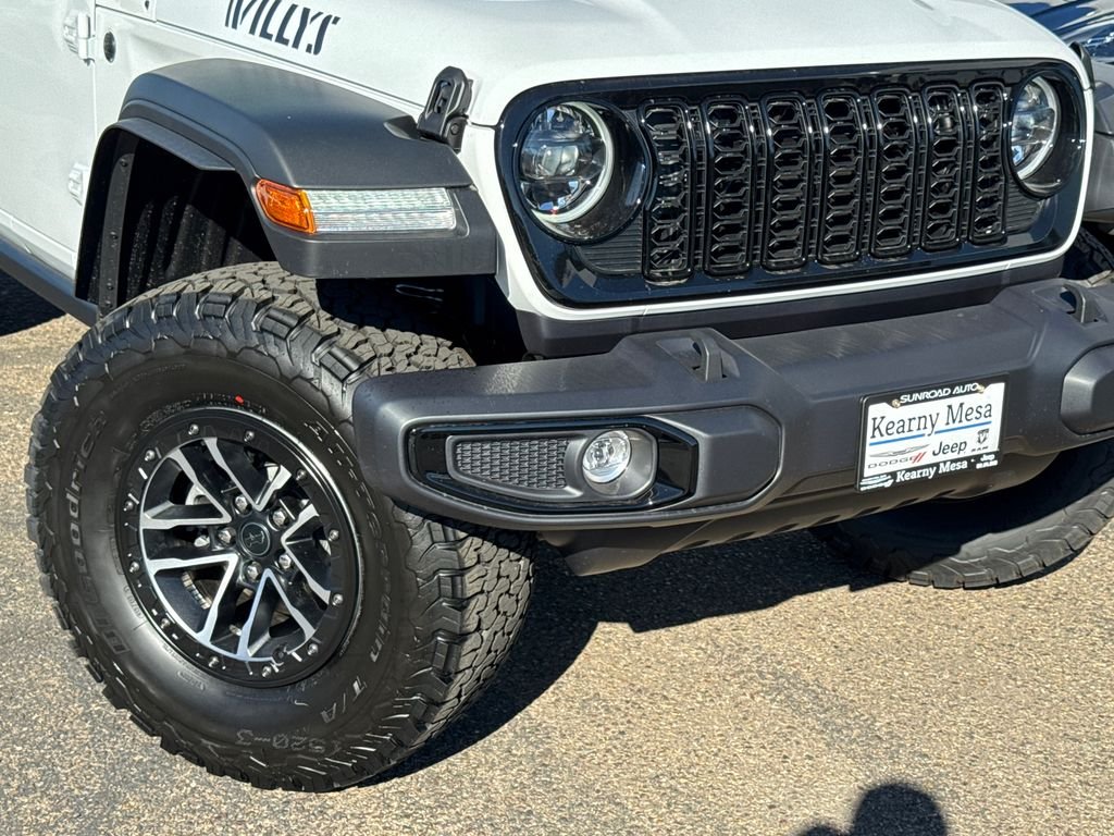 New 2026 Bright White Clear-Coat Exterior Paint Jeep Willys image 2