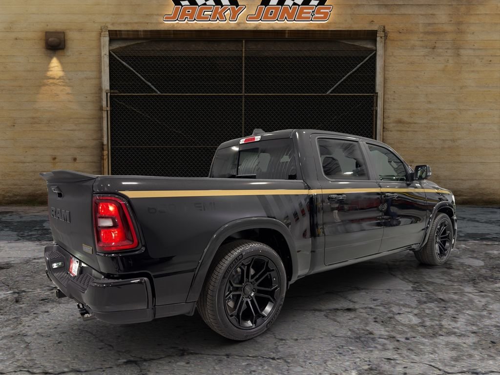 New 2026 Diamond Black Crystal Pearlcoat RAM Big Horn image 10