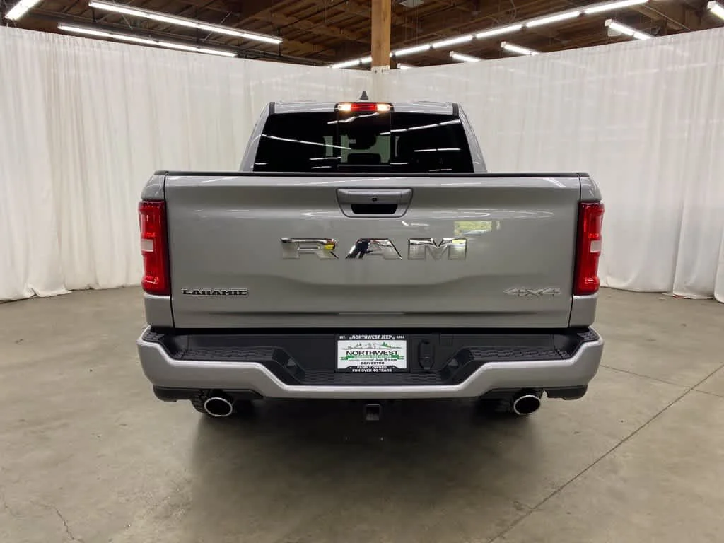 Used 2025 Billet Silver Metallic Clearcoat Ram Laramie image 5