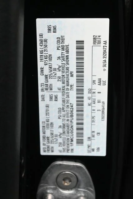 Certified Used 2023 Black Metallic Ford Active image 35