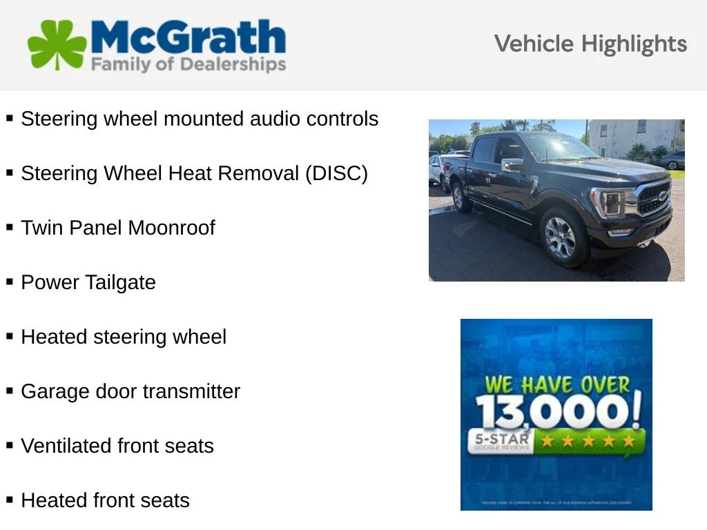 Certified Used 2023 Black Ford Platinum image 7