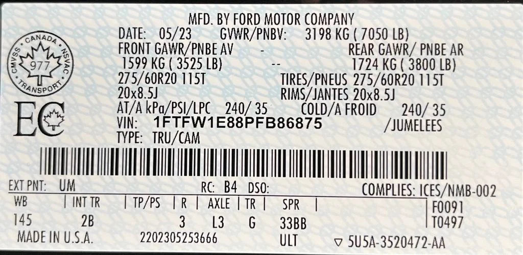 Used 2023 Black Ford Lariat image 61