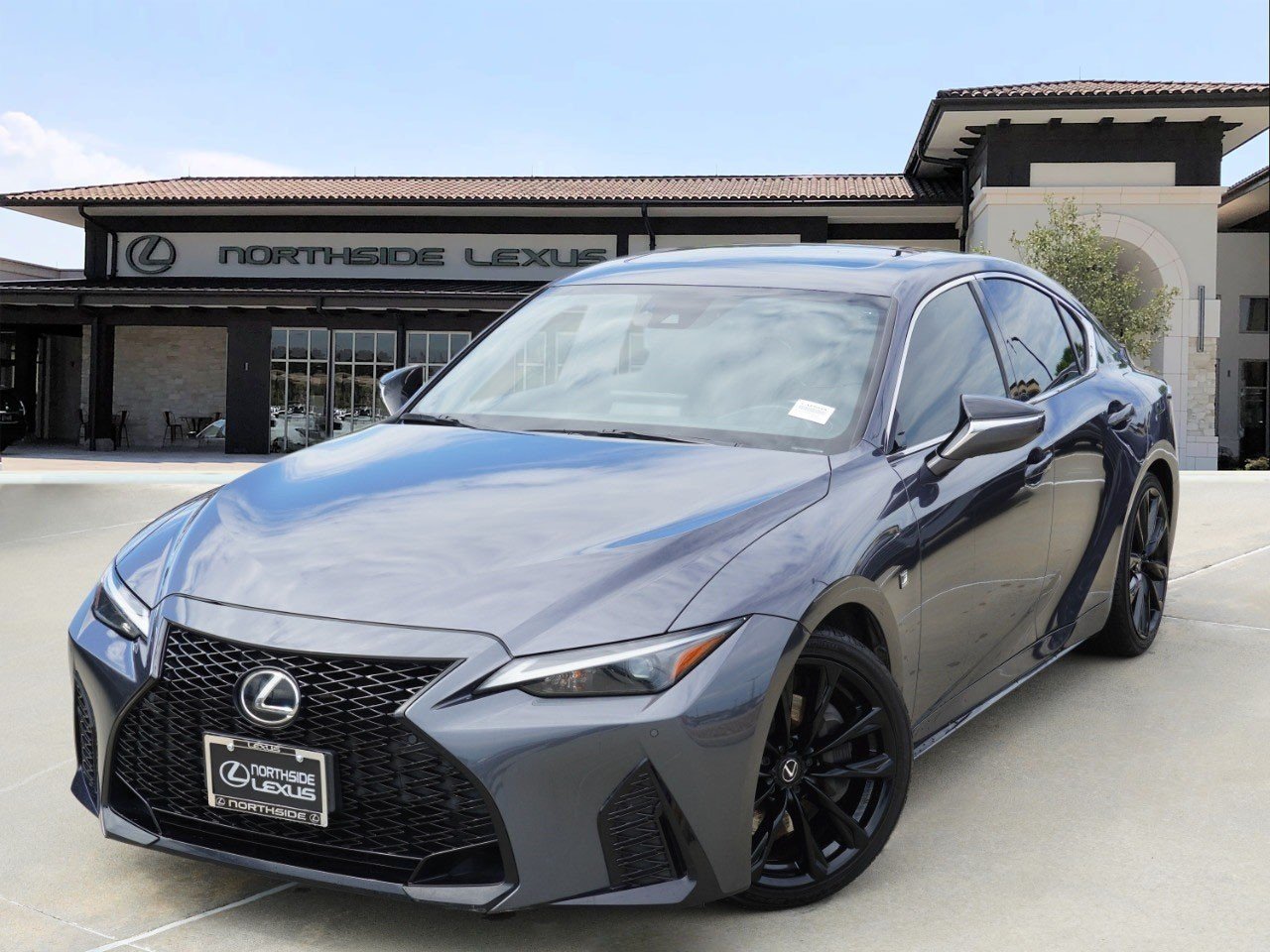 Used 2021 Gray Lexus IS 350 F SPORT image 1