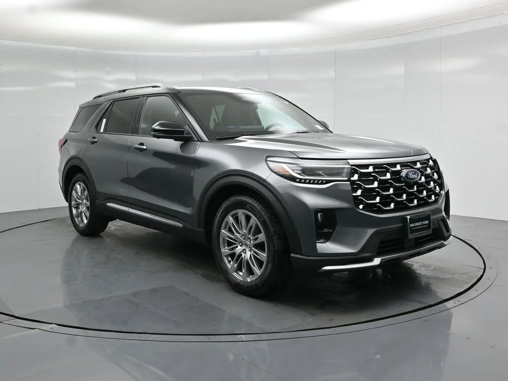 New 2026 Carbonized Gray Metallic Ford Platinum image 56