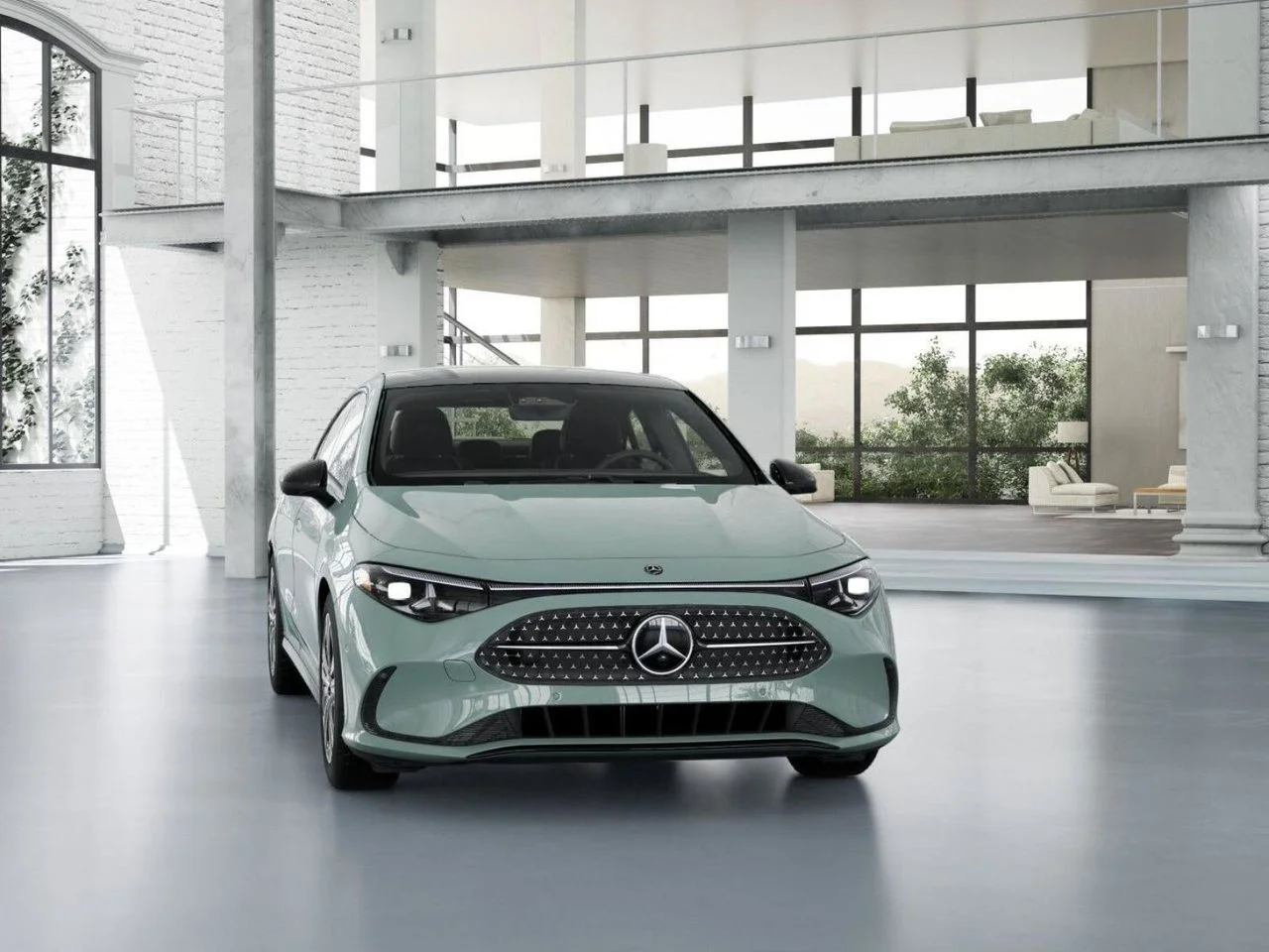 New 2027 Liquid Crystal Green Mercedes-Benz CLA 220 image 8