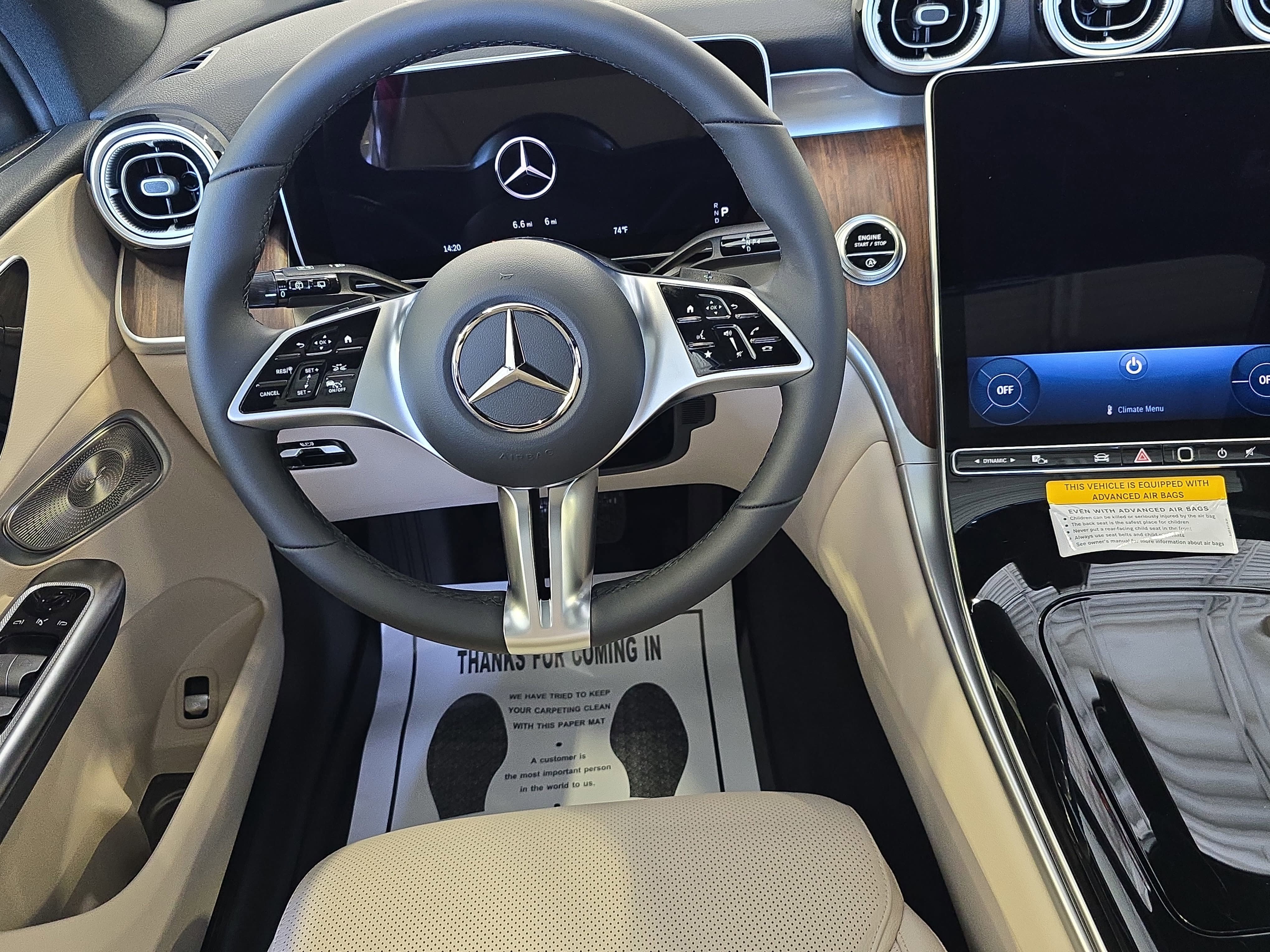 New 2026 Cirrus Silver Metallic Mercedes-Benz GLC300 image 16