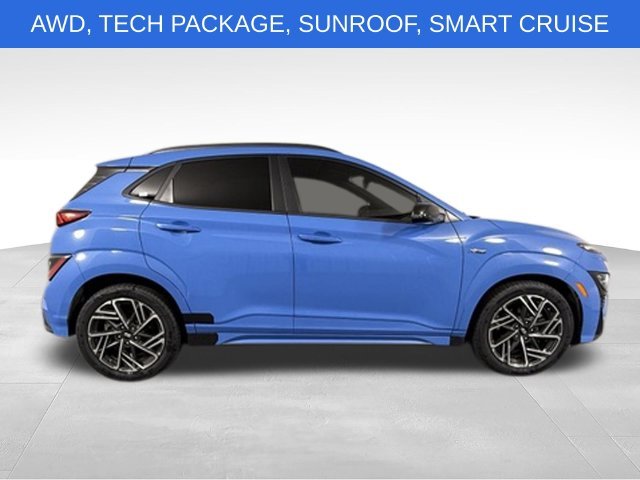 Used 2022 Hyundai Kona N Line with VIN KM8K3CA36NU797067 for sale in Champaign, IL