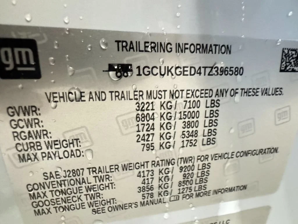 New 2026 Polar White Tricoat Chevrolet LTZ image 22