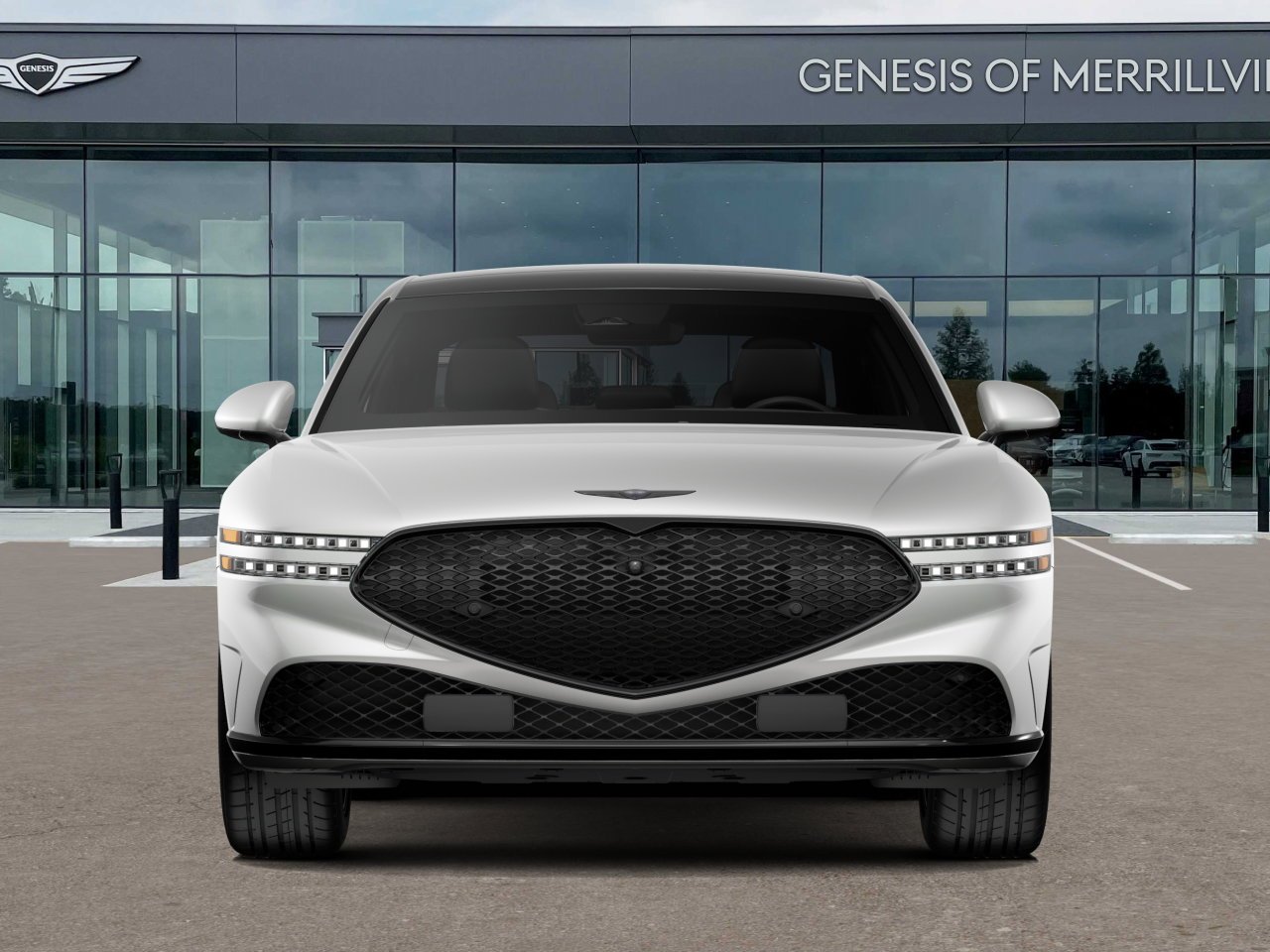 New 2026 White Genesis 3.5T E-SC MHEV PRESTIGE BLACK image 6