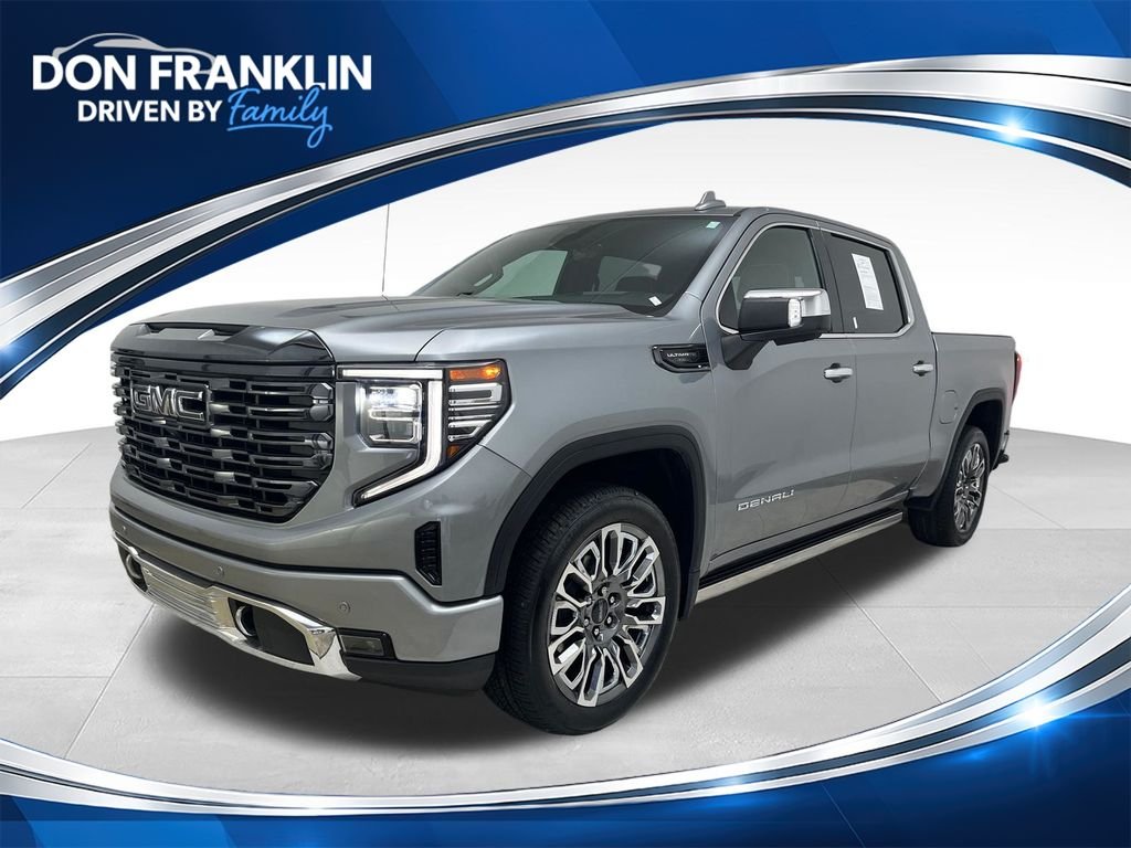 Used 2023 Silver GMC Denali Ultimate image 1