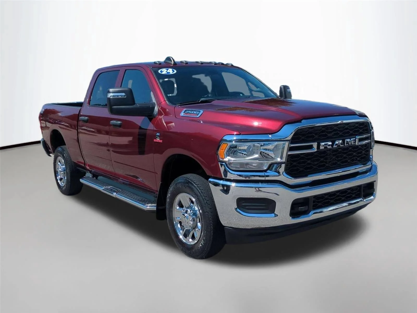 Used 2024 Delmonico Red Pearlcoat Ram Tradesman image 7