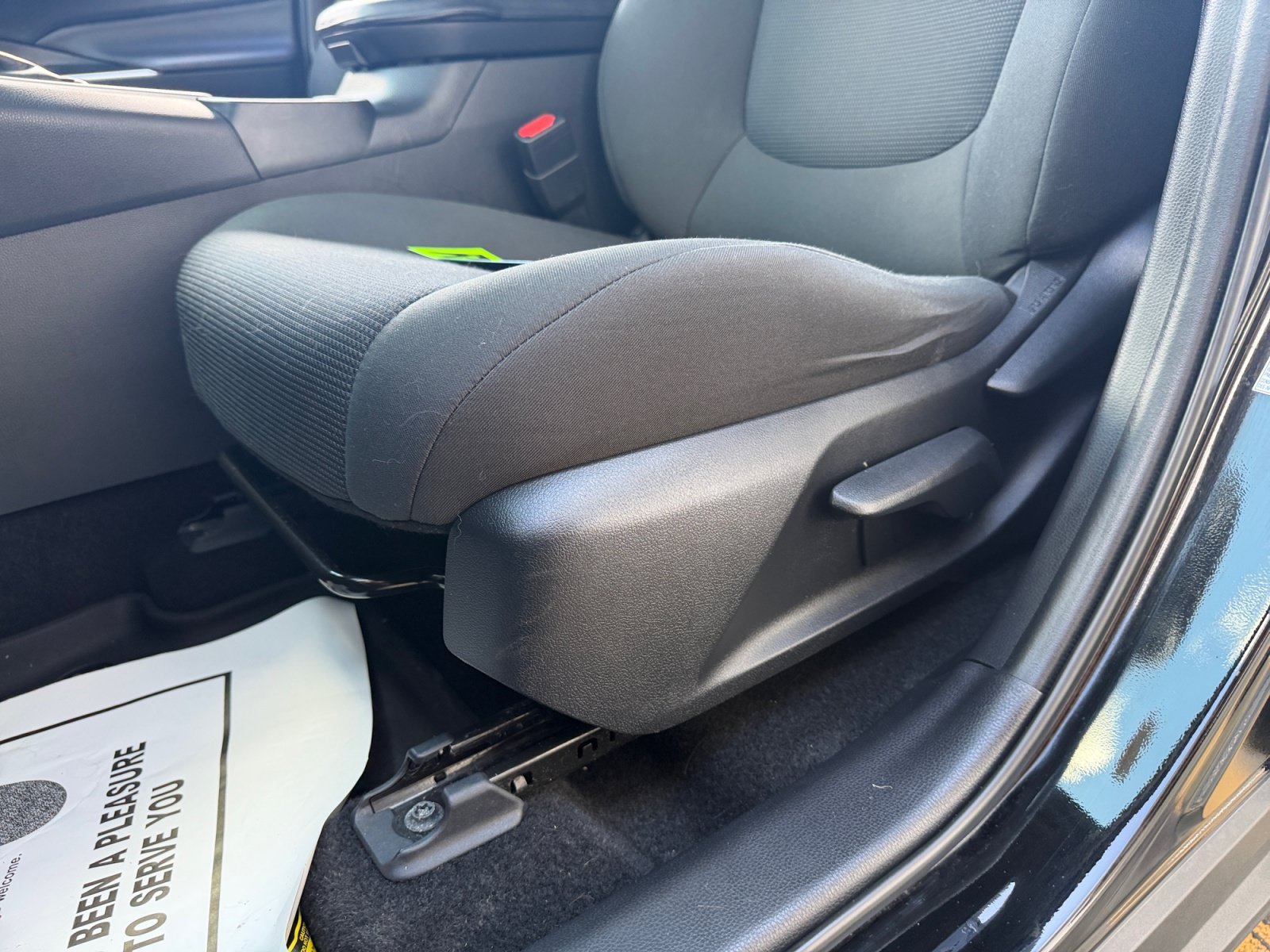 Used 2021 Midnight Black Metallic Toyota LE image 9