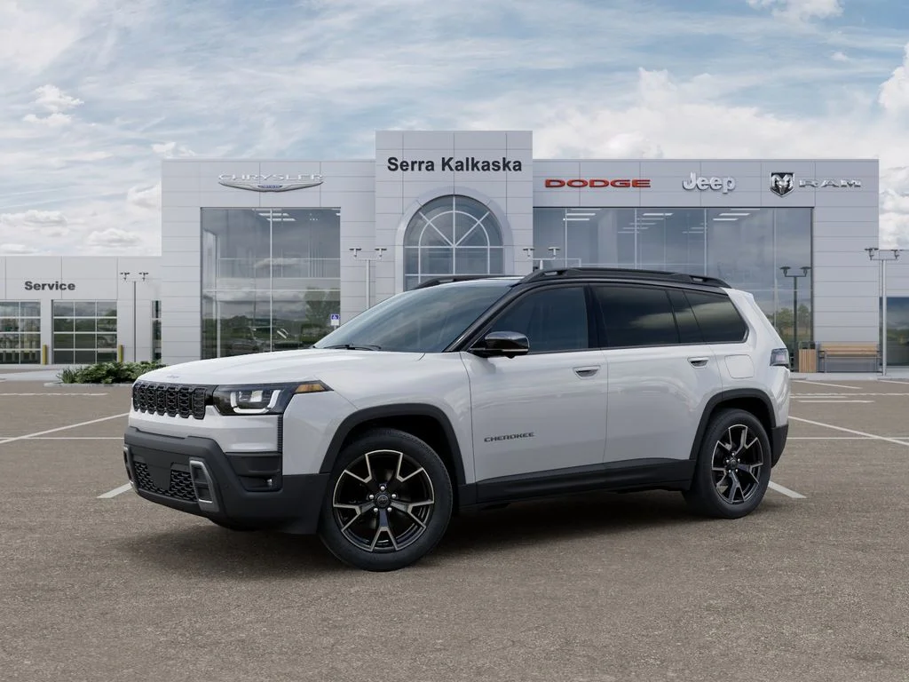 New 2026 Bright White Clear-Coat Exterior Paint Jeep Overland image 2