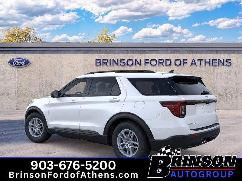 New 2026 Star White Metallic Tri-Coat Ford Active image 4