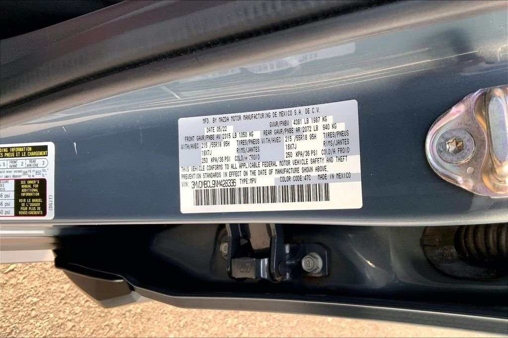 Used 2022 Gray Mazda 2.5 S Carbon Edition image 17