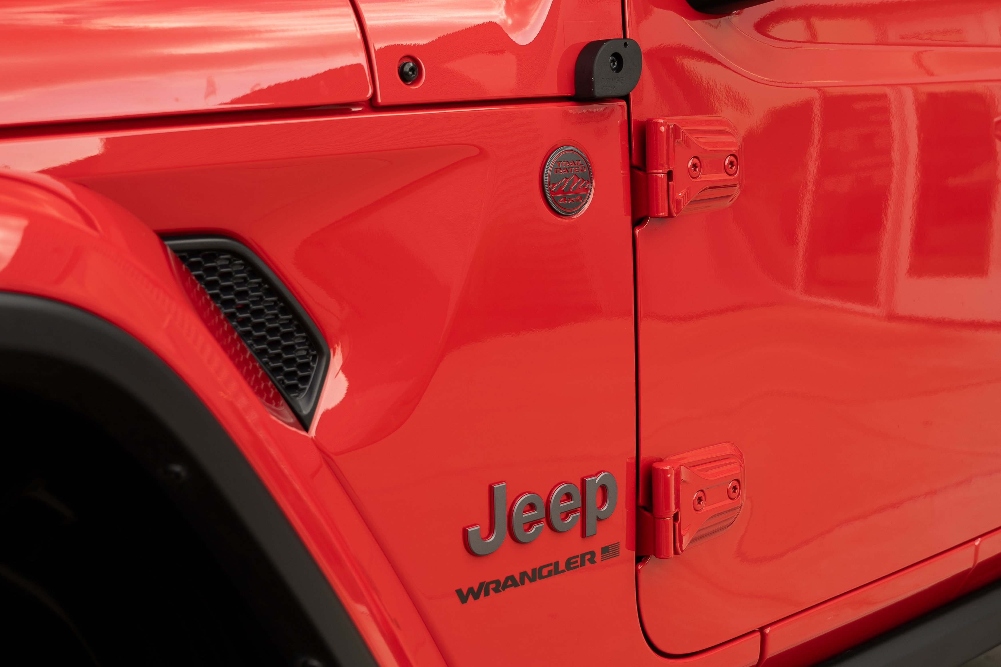 Used 2026 Firecracker Red Clearcoat Jeep Rubicon image 34