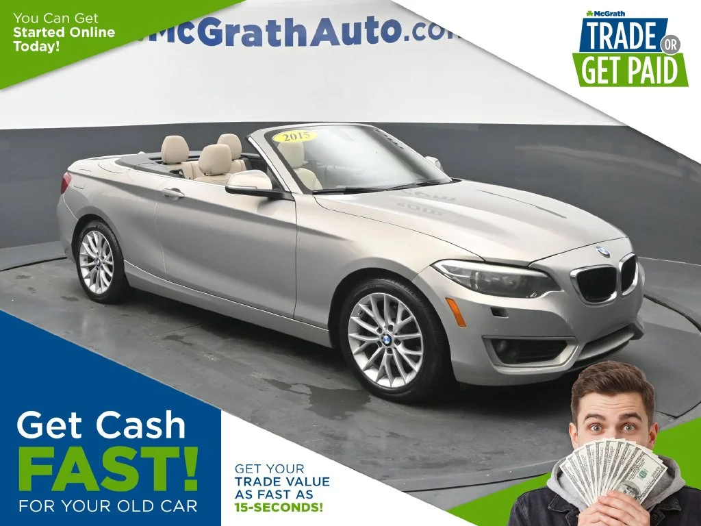 Used 2015 White BMW 228i xDrive image 1