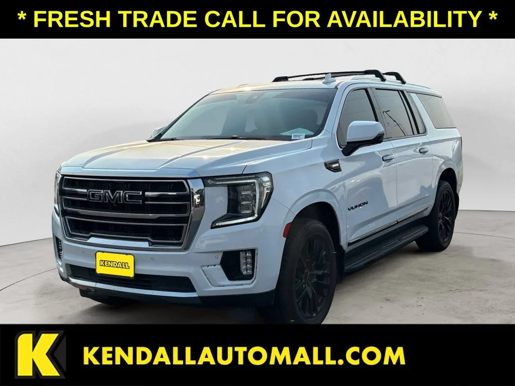 Used 2021 SUMMIT WHITE GMC SLT image 1