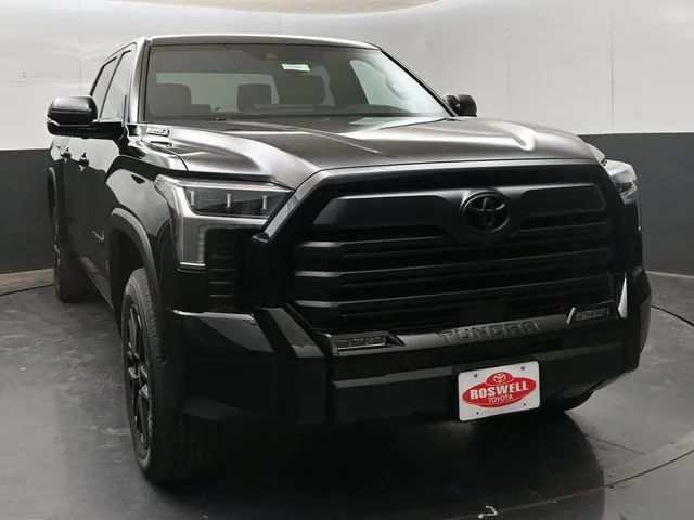 New 2026 Midnight Black Metallic Toyota Tundra Limited image 2
