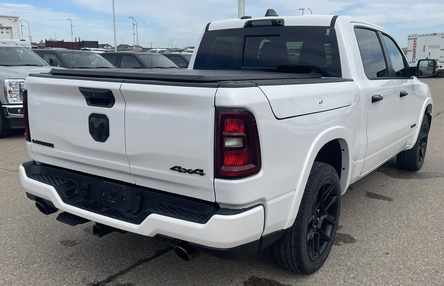 Used 2025 Ivory Tri-Coat Pearl Ram LARAMIE image 5