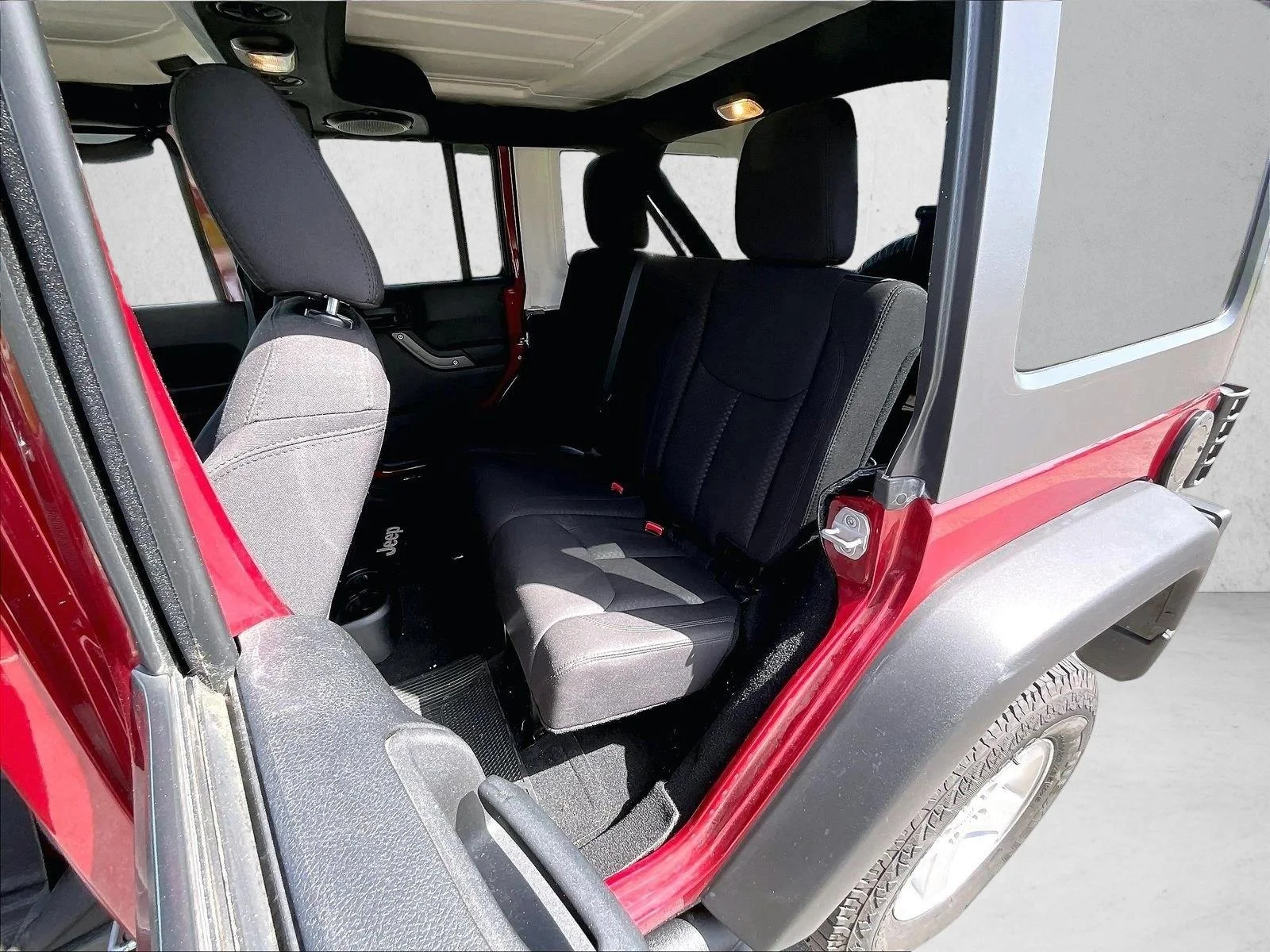 Used 2013 Deep Cherry Red Crystal Pearl Jeep Sport image 25