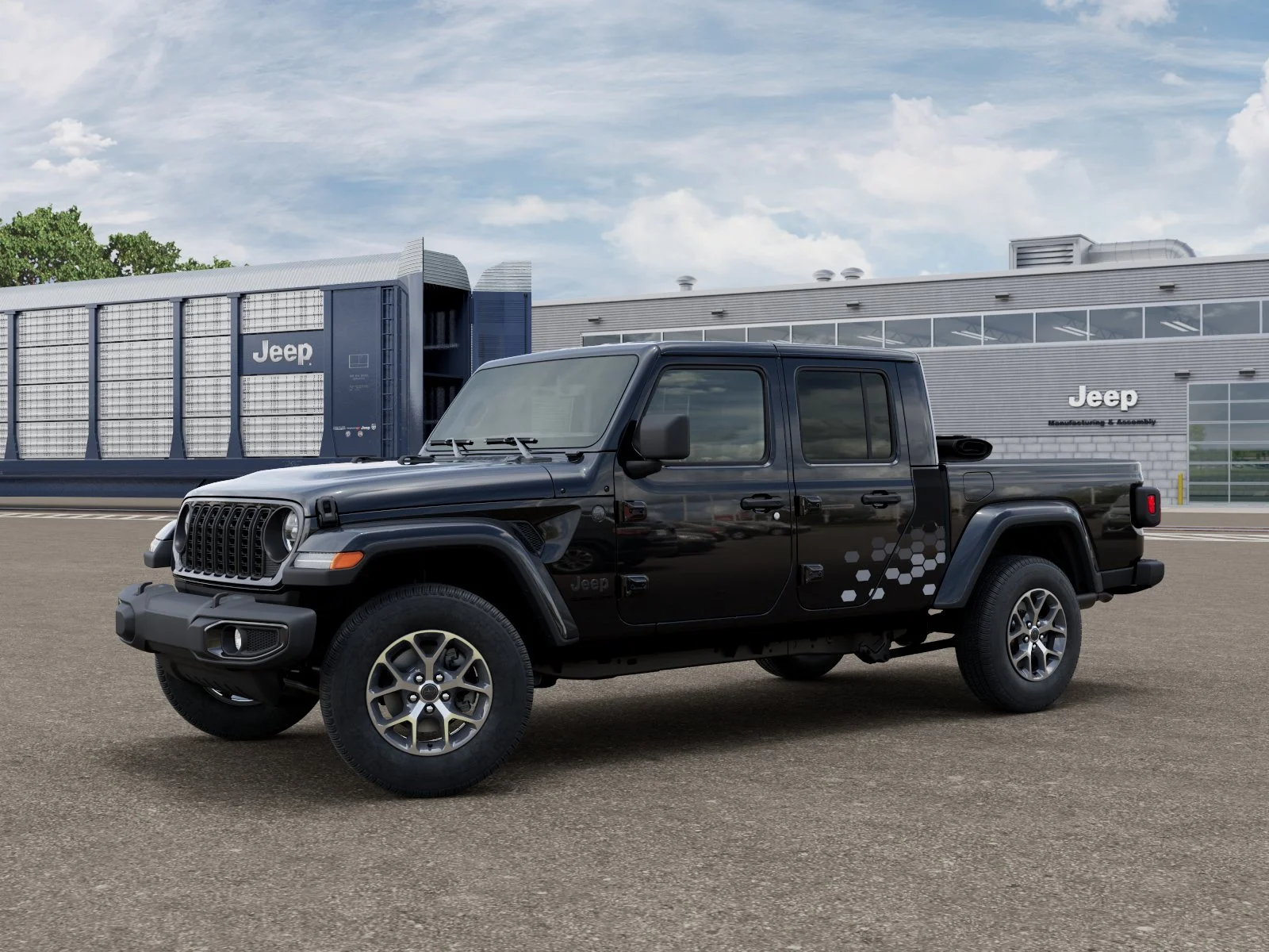 New 2026 Black Clearcoat Jeep Sport S image 1