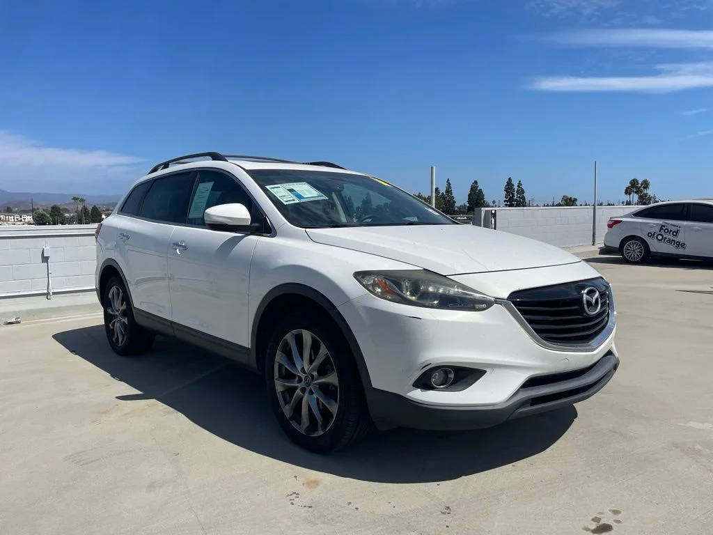 Used 2015 Crystal White Pearl Mazda Grand Touring image 1