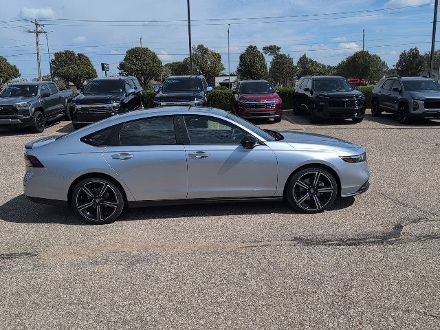 New 2026 Solar Silver Metallic Honda Sport Hybrid image 16