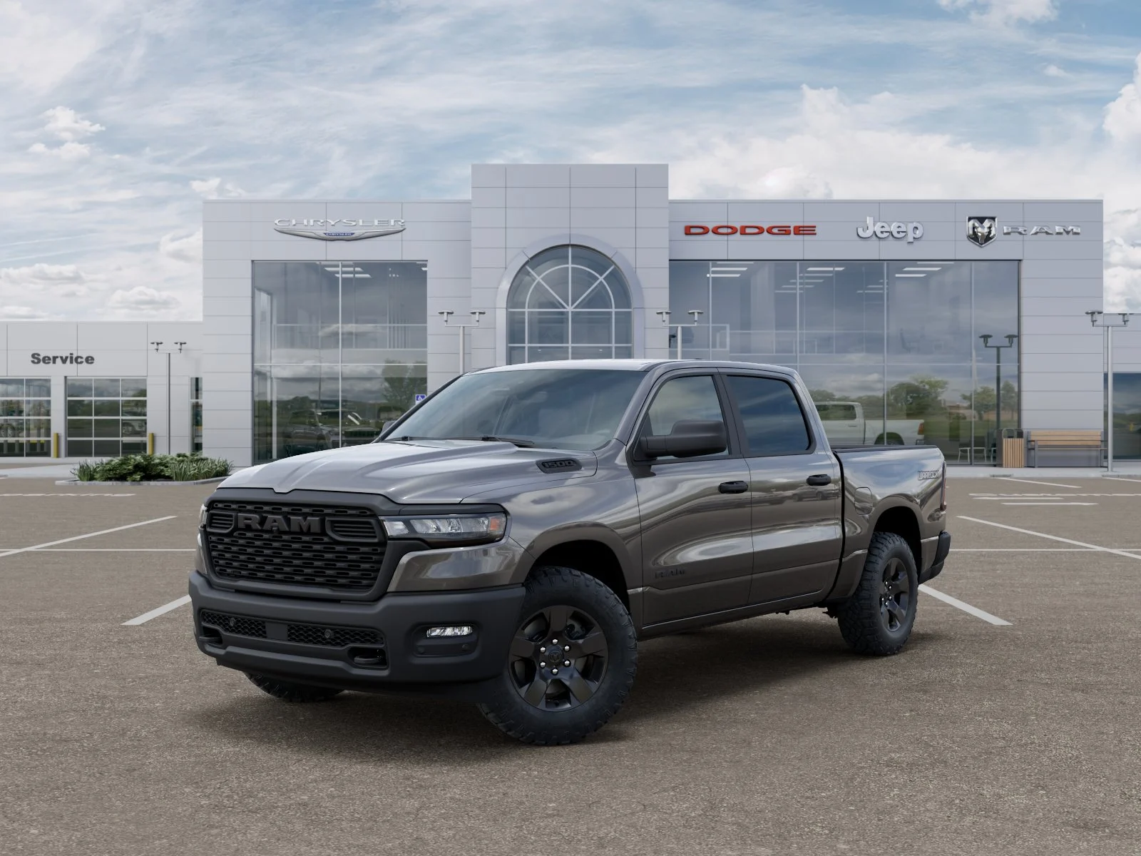 New 2026 Granite Crystal Metallic Clearcoat RAM Warlock image 53