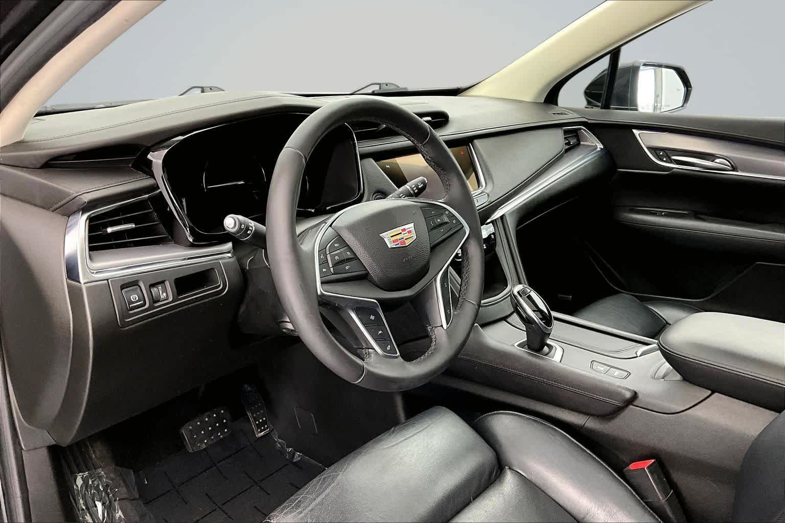 Used 2017 Dark Granite Metallic Cadillac Premium Luxury FWD image 2