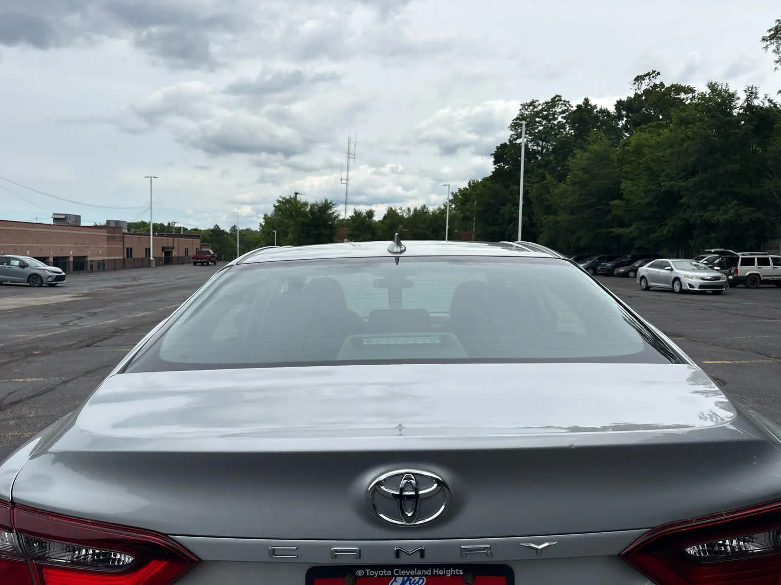 Used 2024 Celestial Silver Metallic Toyota LE image 6