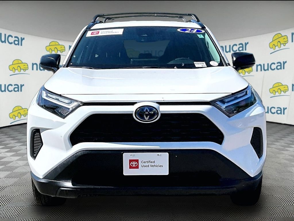 Certified Used 2024 White Toyota LE image 2