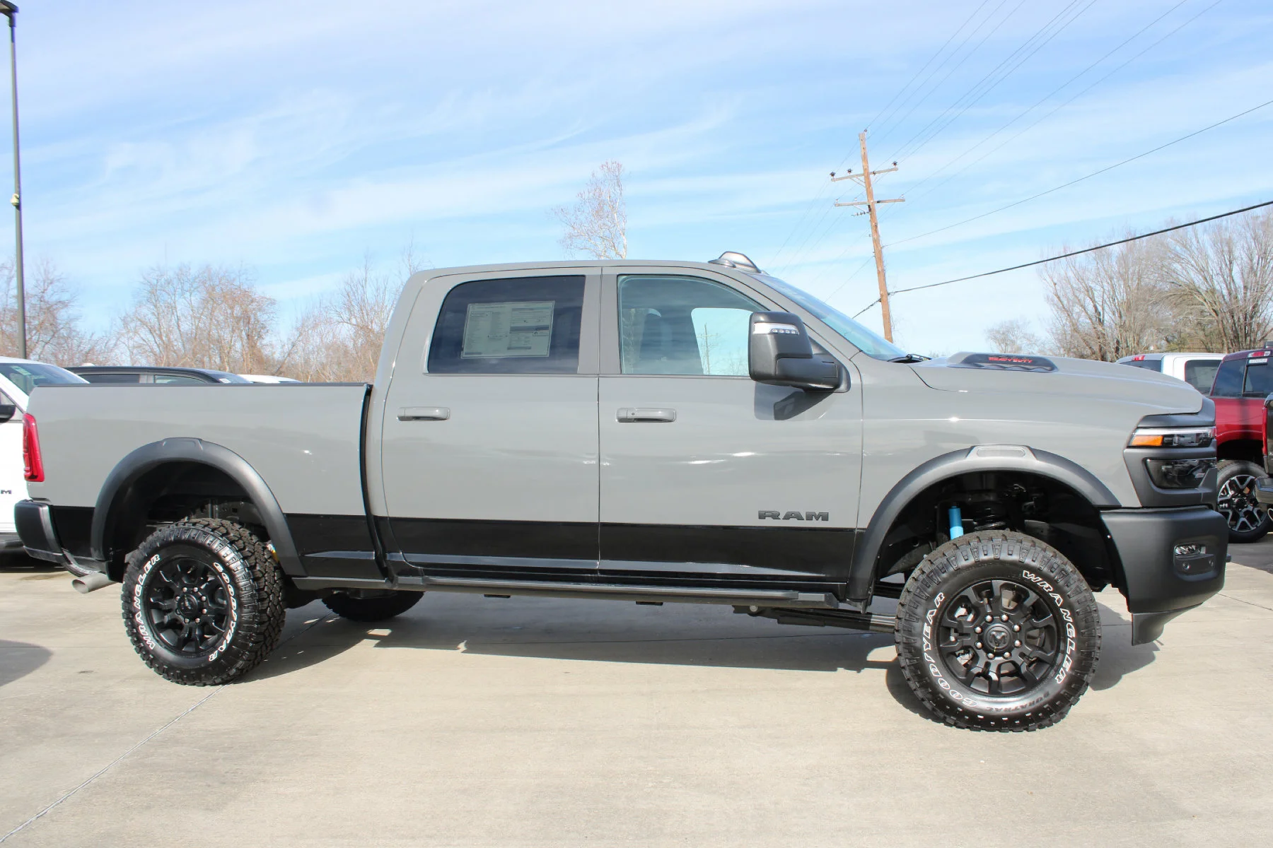 New 2026 Ceramic Gray Clear-Coat Exterior Paint RAM Power Wagon Crew Cab 4x4 image 26