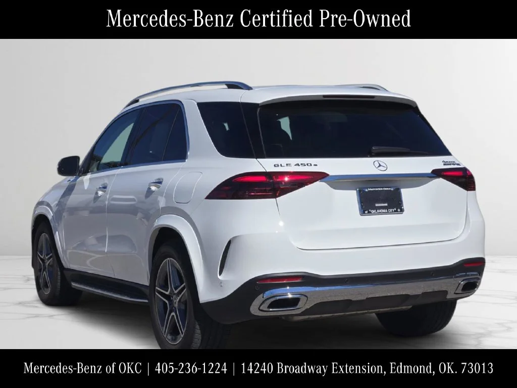 Certified Used 2025 Polar White Mercedes-Benz GLE 450e image 5