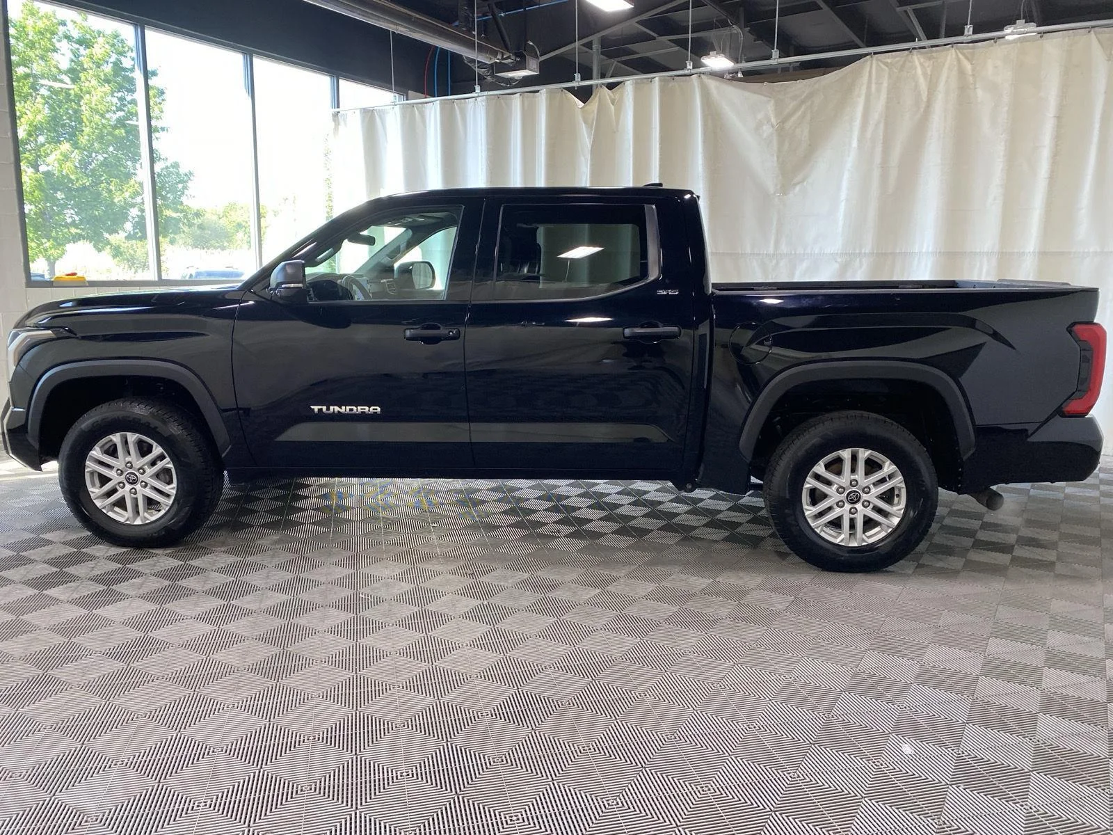 Used 2023 Midnight Black Metallic Toyota SR5 image 7